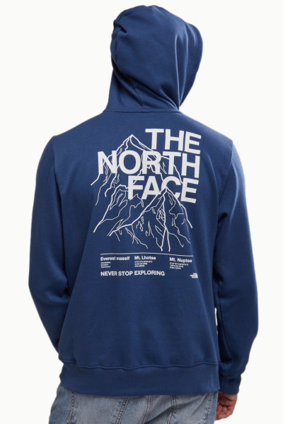 Худи TNF Places We Love Hoodie (Мужской; M; ShadyBlue-White)